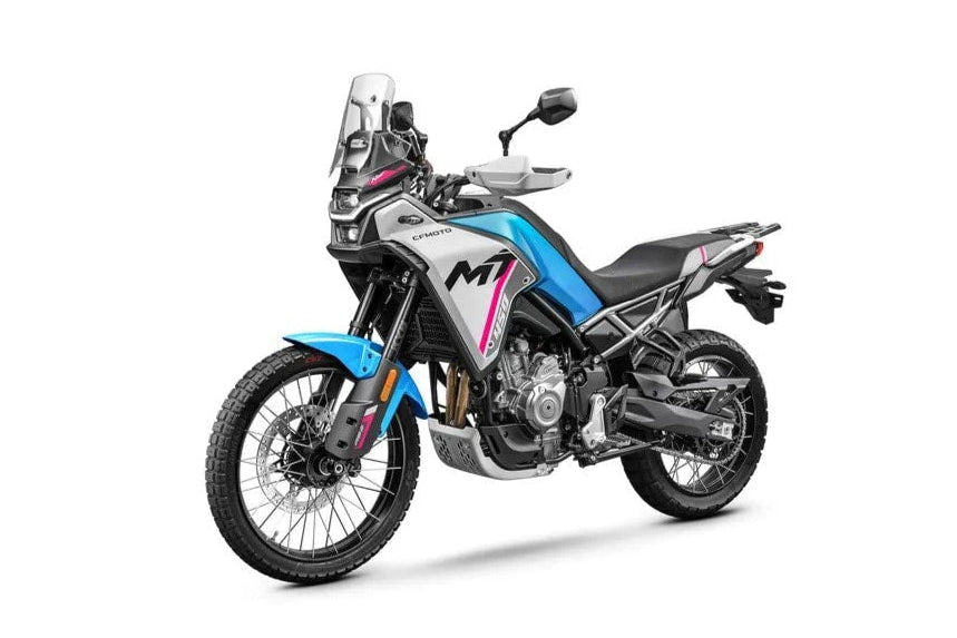 CFMoto 450 MT blue left