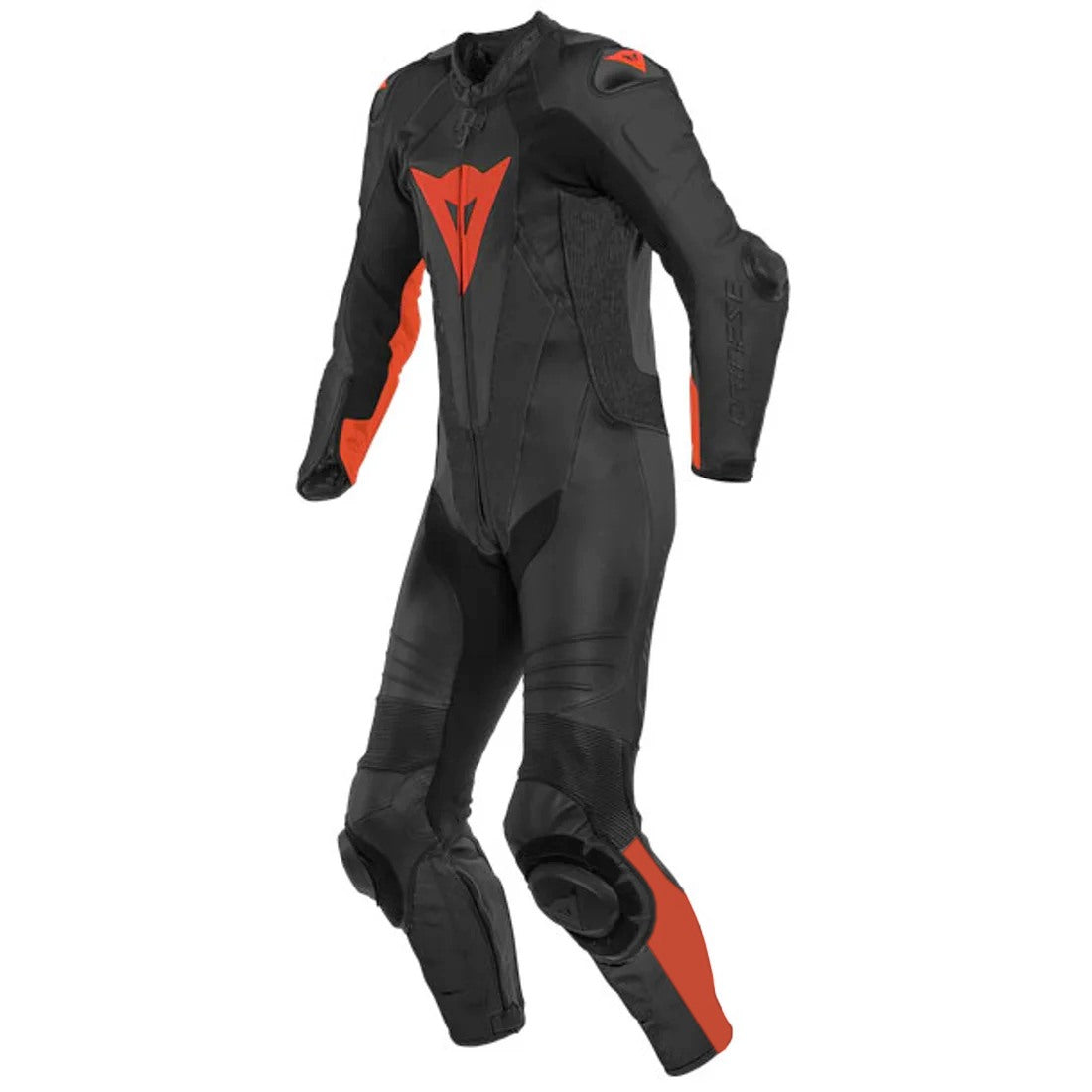 TRAJE / MONO DAINESE LAGUNA SECA 5 PROFESSIONAL ESTIVA BLACK / FLUO-RED