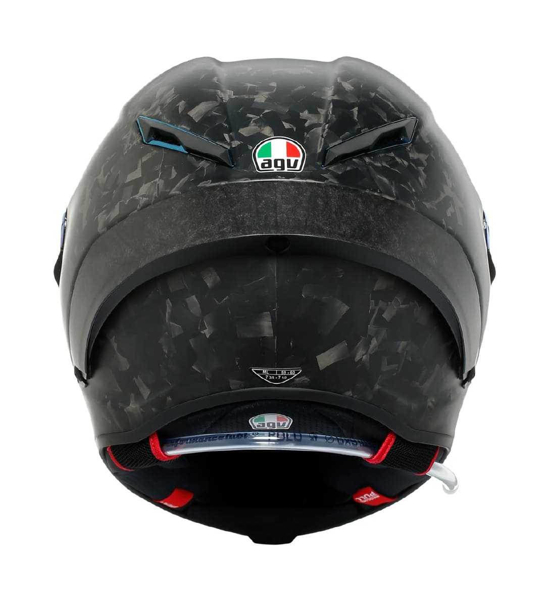 CASCO AGV PISTA GP RR E2206 FUTURO CARBONIO FORGIATO'