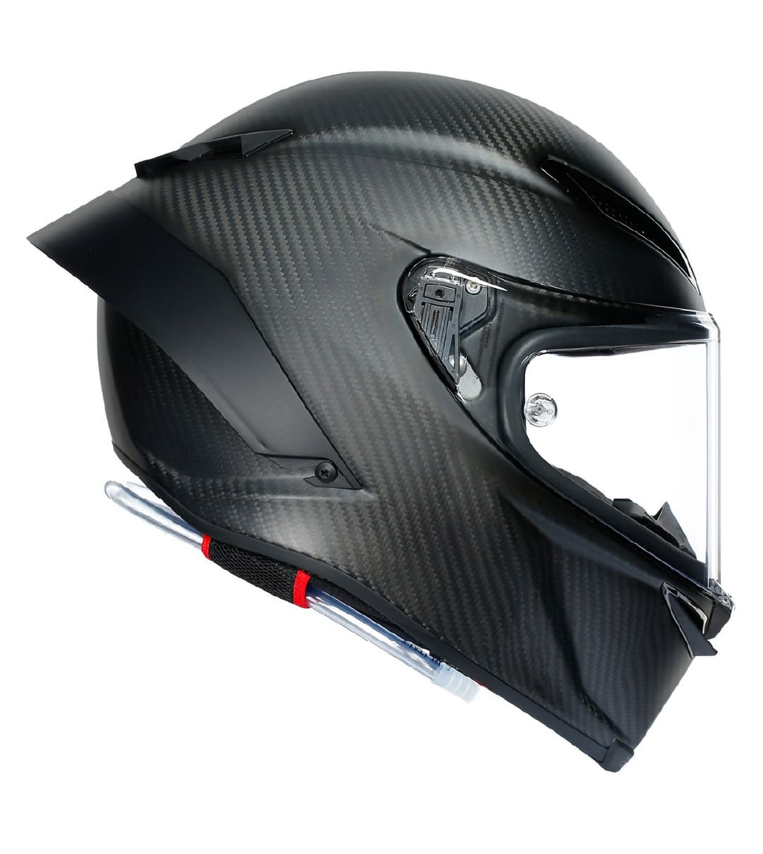 CASCO AGV PISTA GP RR E2206 MATT CARBON side view