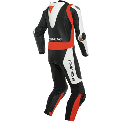 TRAJE / MONO DAINESE LAGUNA SECA 5 PROFESSIONAL ESTIVA BLACK / WHITE / FLUO-RED